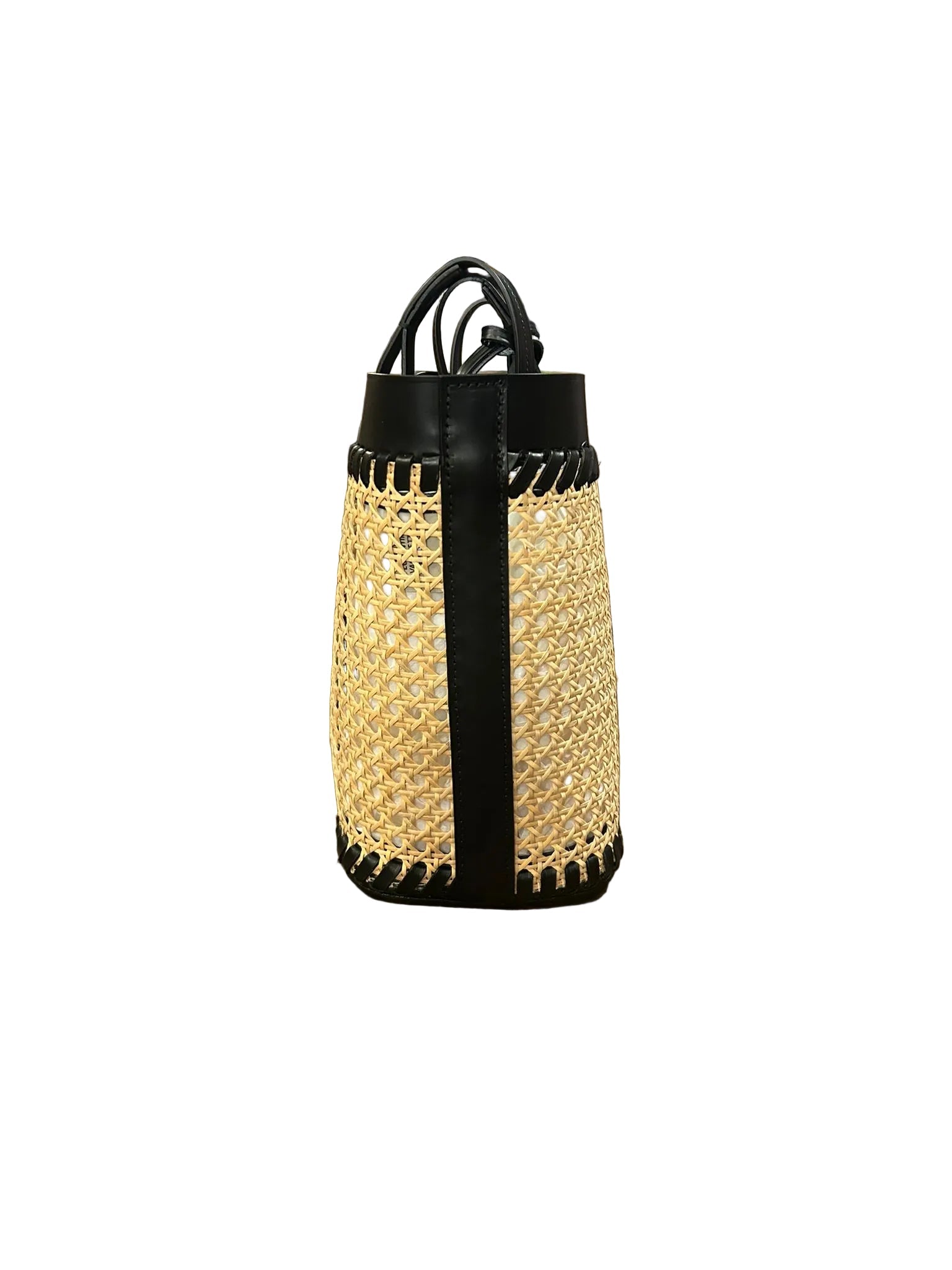 Borsa di Rafia Vienna Boldrini 05368 nero - Pelletteria Allegrini