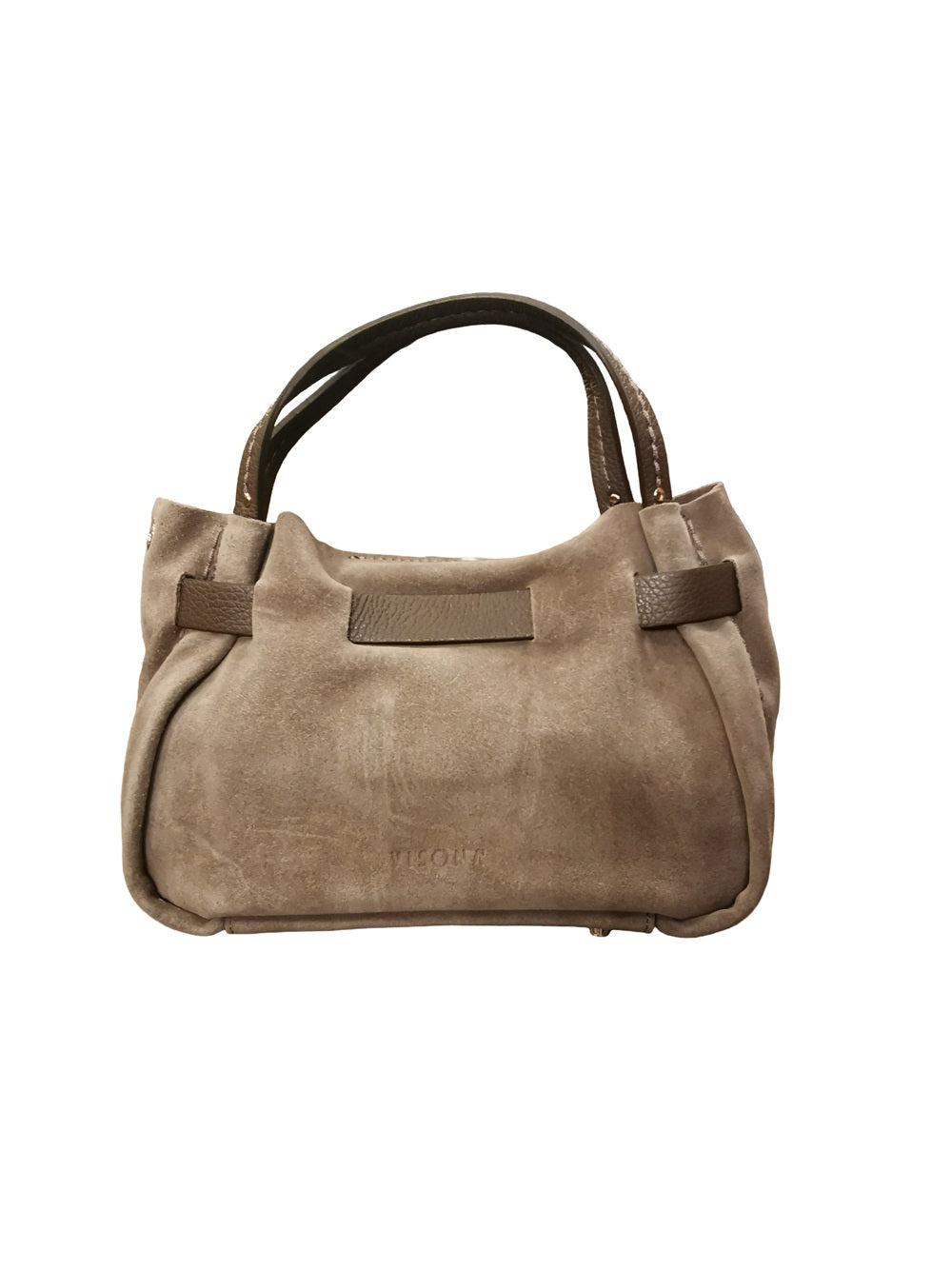 Borsa in camoscio Visonà 26140 Almond