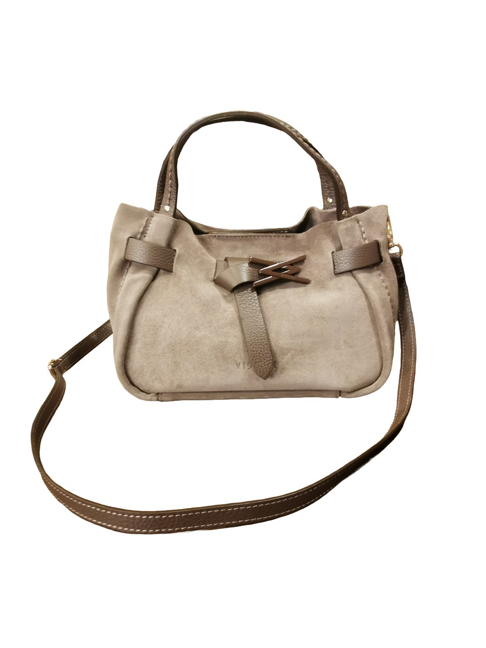 Borsa in camoscio Visonà 26140 Almond