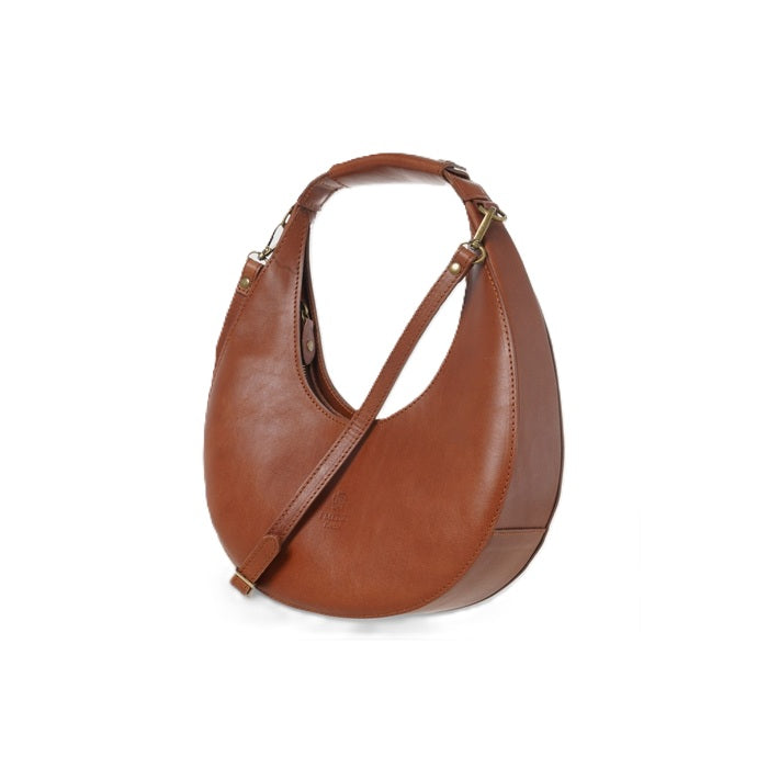 Borsa in pelle c/tracolla I Medici 63/1085/2 Marrone