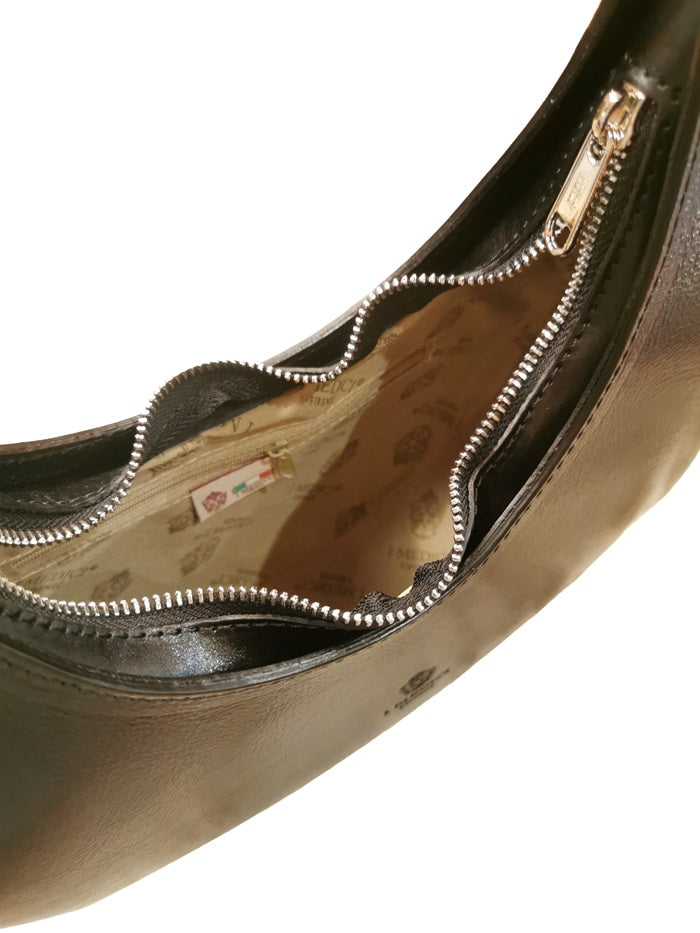 Borsa in pelle c/tracolla I Medici 63/1085/2 Nero