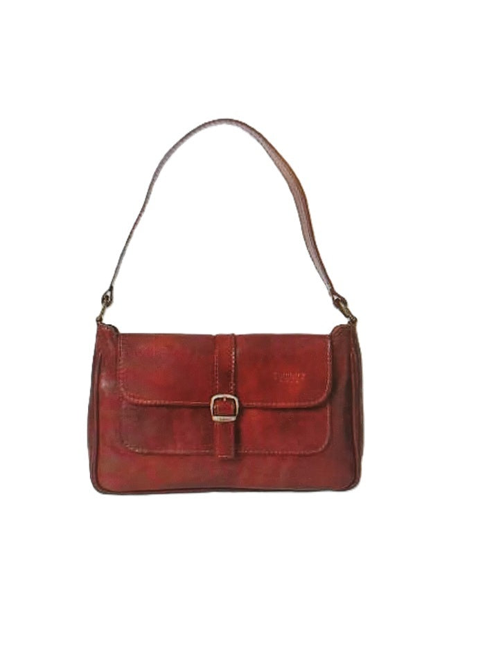 Borsa in pelle I Medici 63/1350 rosso