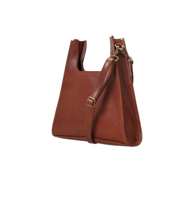Leather Bag I Medici 63/1625 Brown