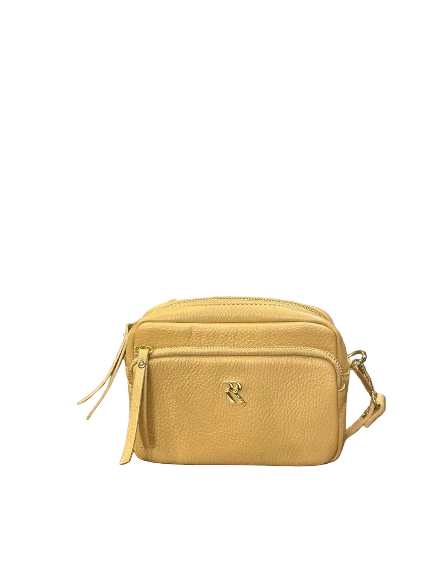 Borsa in pelle martellata Bruno Rossi ML161 Biscotto