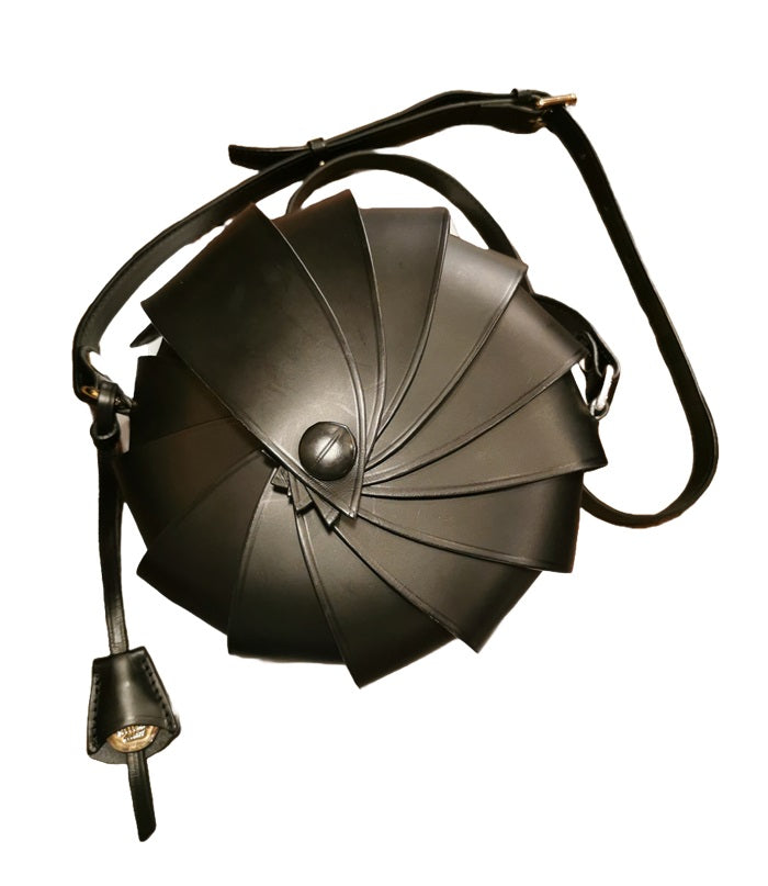 Opera Leather Bag Boldrini 07209 Black