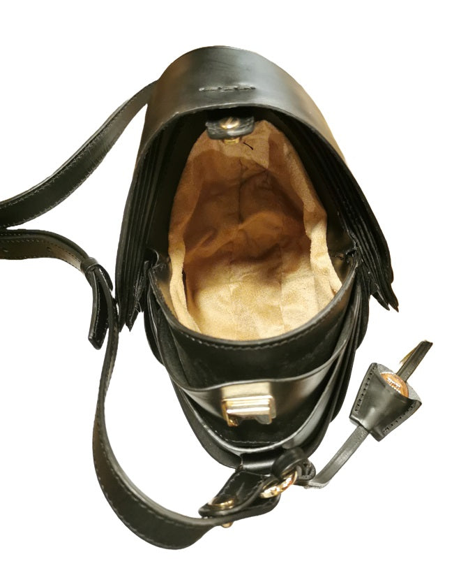 Opera Leather Bag Boldrini 07209 Black