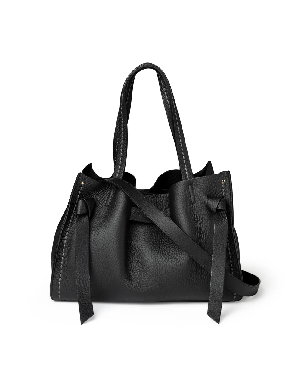 Borsa in pelle Visonà 24731 Nero