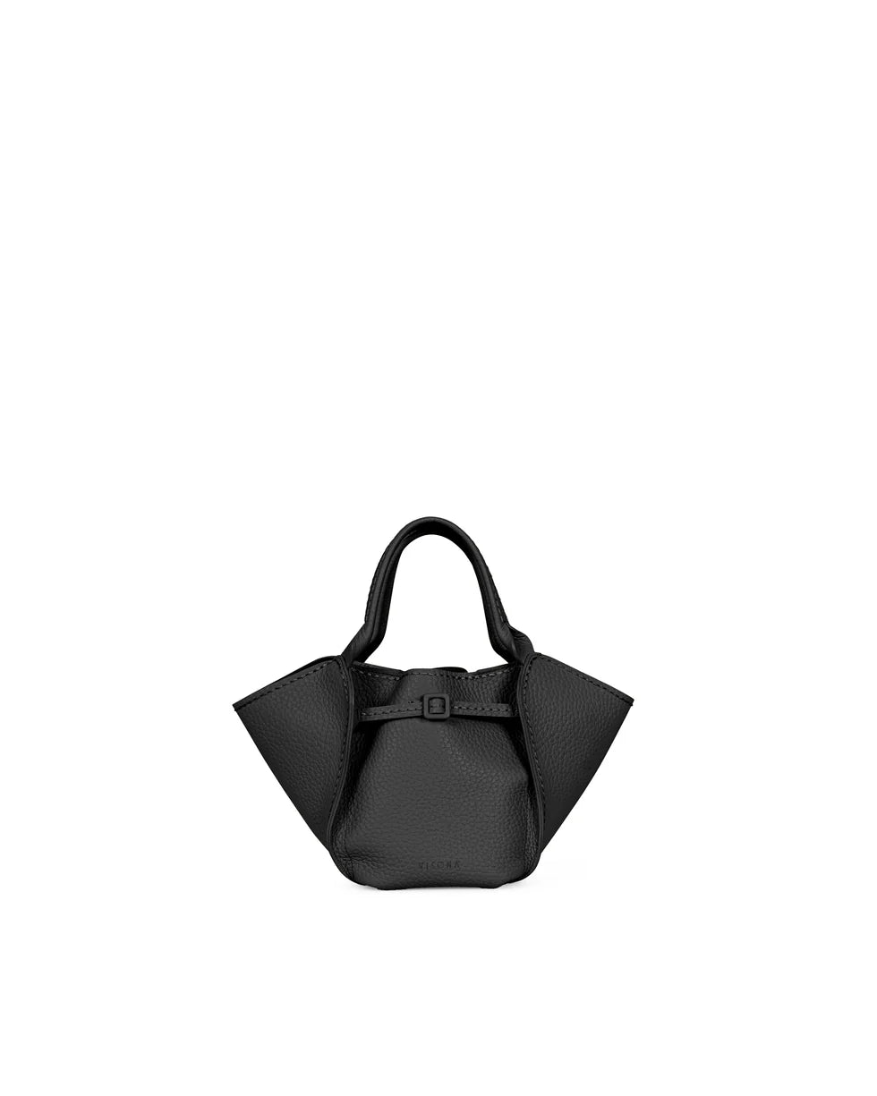 Borsa in pelle Visonà 26314 Nero