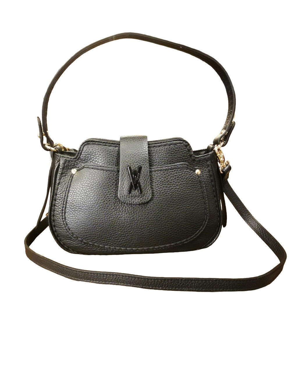 Borsa in pelle Visonà 26190 Nero