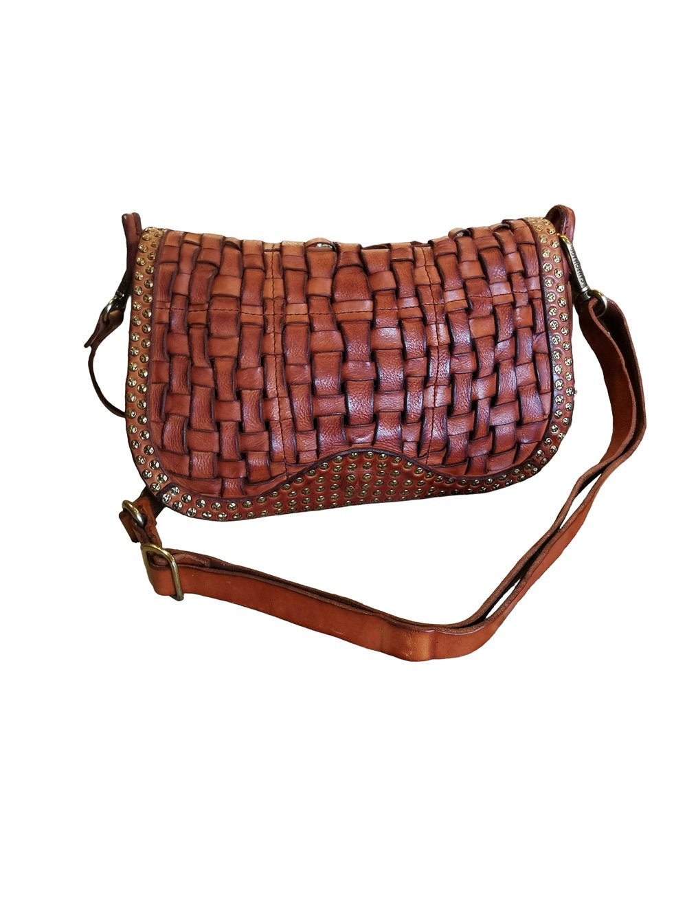 Borsa monospalla in pelle SOFIA BAG ANNIVERSARY Campomaggi C046470ND - X1755 215/500 Cognac - Pelletteria Allegrini