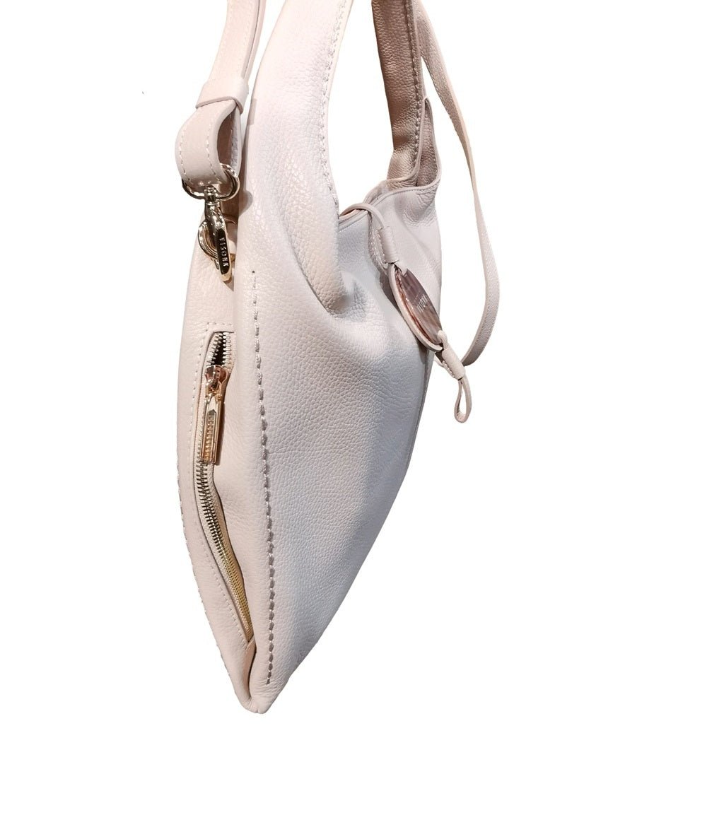Borsa monospalla piatta Visonà 26326 Dolomia - Pelletteria Allegrini