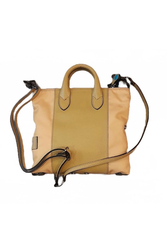 Borsa pelle/tessuto G3 mini Gabs G009908T1-X2673 miele