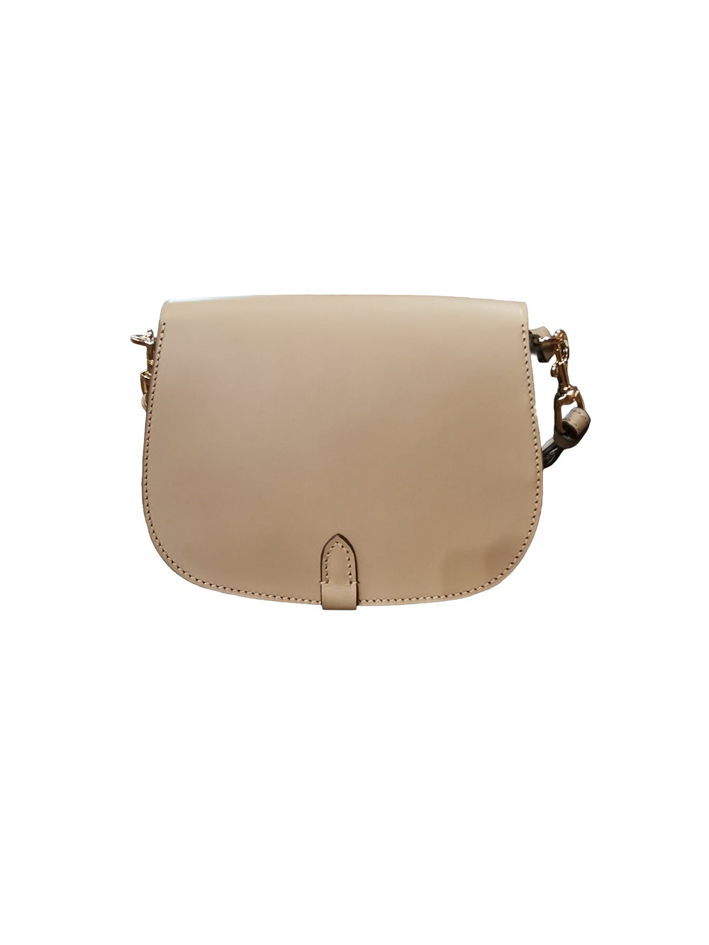 Small Leather Bag Boldrini 07211 Clay