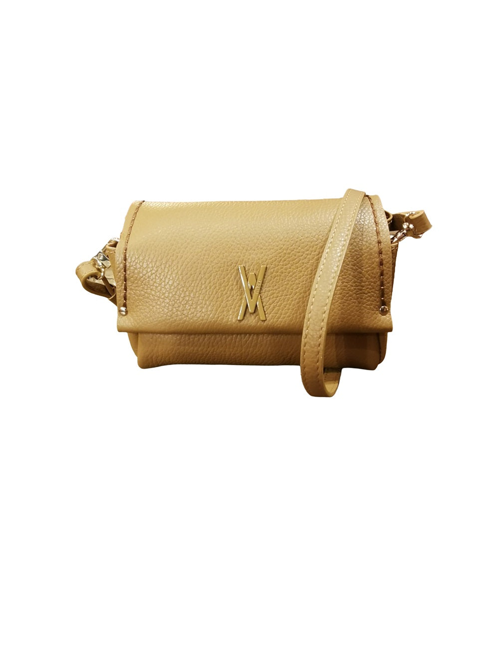 Borsa piccola in pelle con tracolla VISONA' 24805 Quercia