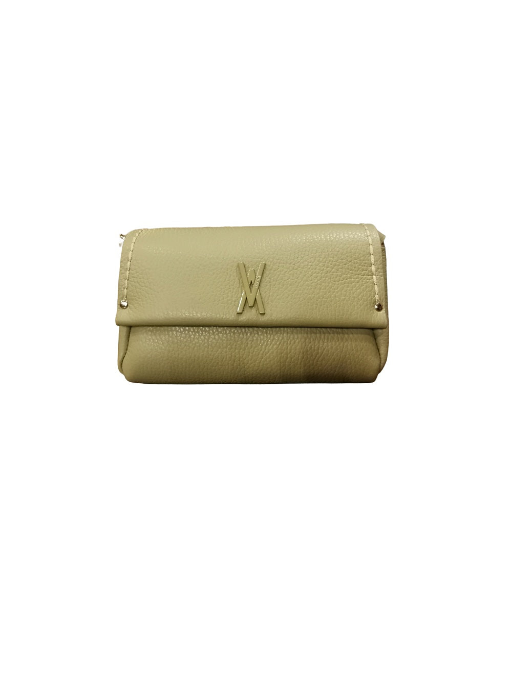 Borsa piccola in pelle con tracolla VISONA' 24805 Vert