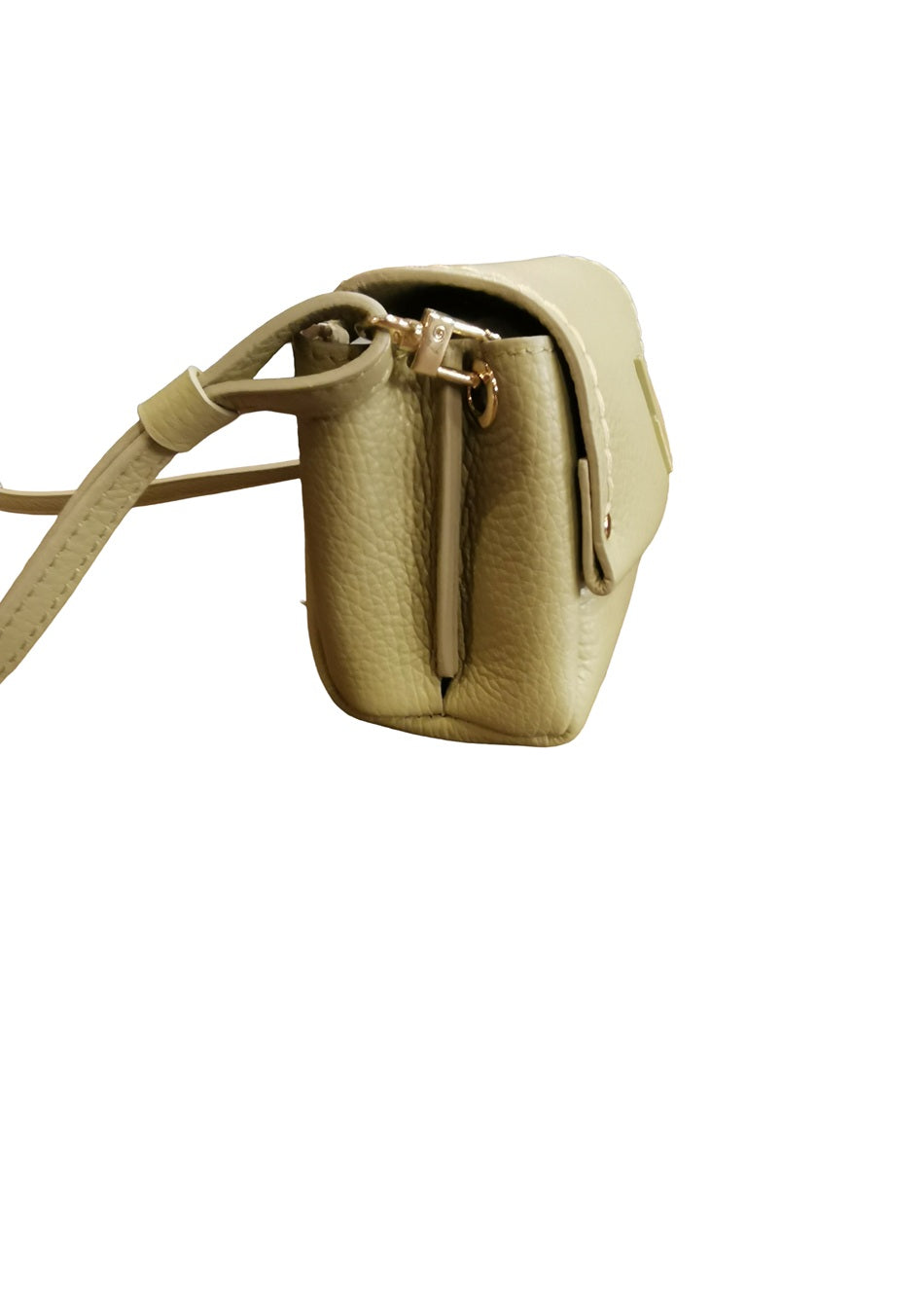 Borsa piccola in pelle con tracolla VISONA' 24805 Vert