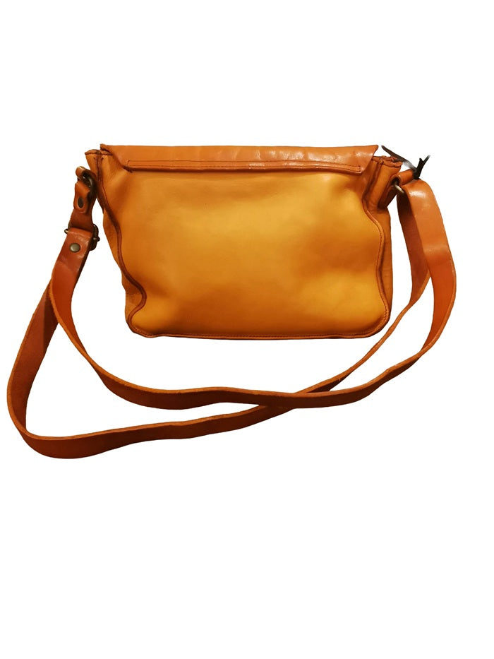 Borsa piccola in pelle Pelletteria Allegrini Filippo 1570 Arancione