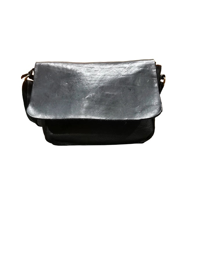 Borsa piccola in pelle Pelletteria Allegrini Filippo 1570 Nero