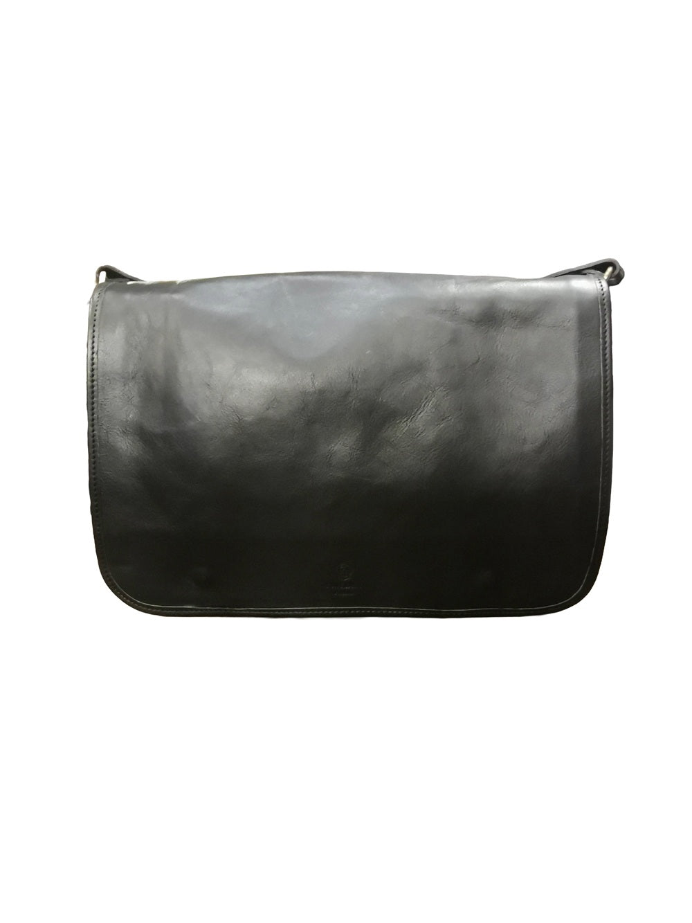Borsa a postina di grandi dimensioni, perfetta come porta computer. Made in Italy