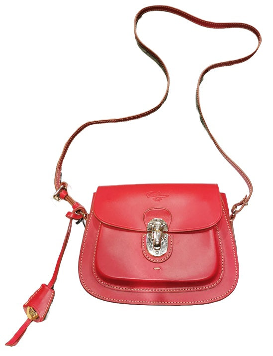 Borsa/tracolla in pelle Boldrini 07186 Rosso