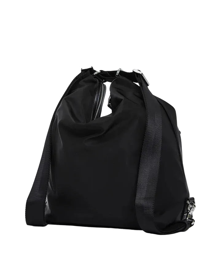 Fabric Bag/Backpack Hunter MandarinaDuck P10VCT41 Black