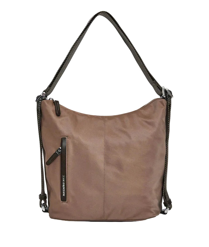 Borsa/zaino in tessuto Hunter MandarinaDuck P10VCT41 Beaver