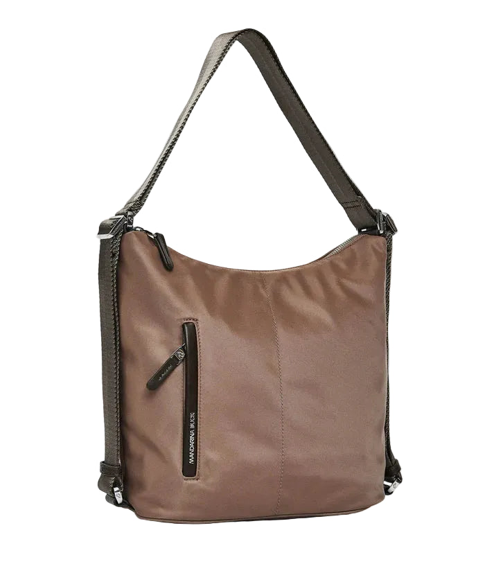 Borsa/zaino in tessuto Hunter MandarinaDuck P10VCT41 Beaver