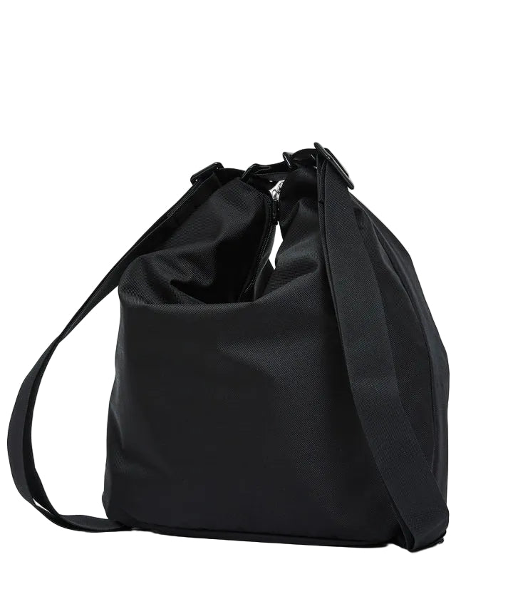 Handbag/backpack in fabric MD Mandarina Duck P10QMT09 Black