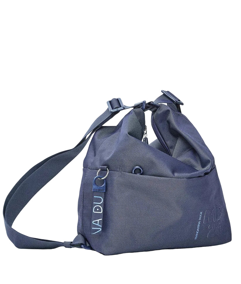 Borsa/Zaino slide in tessuto MD20 Mandarina Duck P10QMT38 Deep Blue