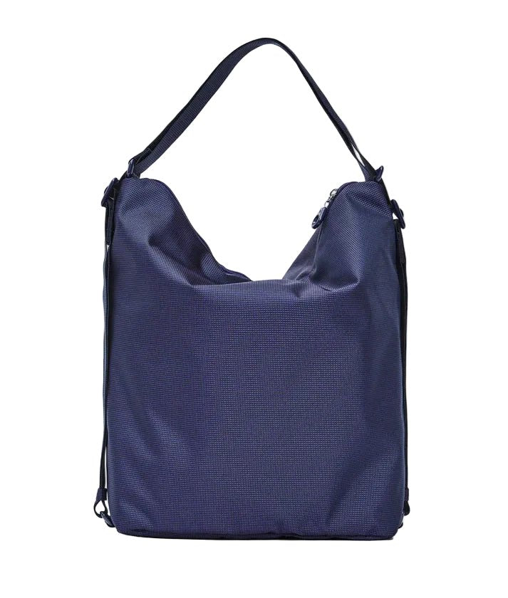 Borsa/zaino in tessuto MD Mandarina Duck P10QMT09 Blu - Pelletteria Allegrini