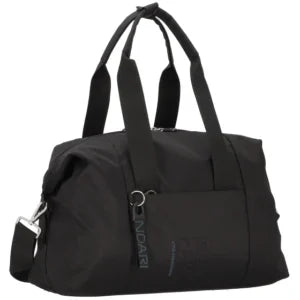 Fabric Duffel Bag MD Mandarina Duck P10QMT10 Black