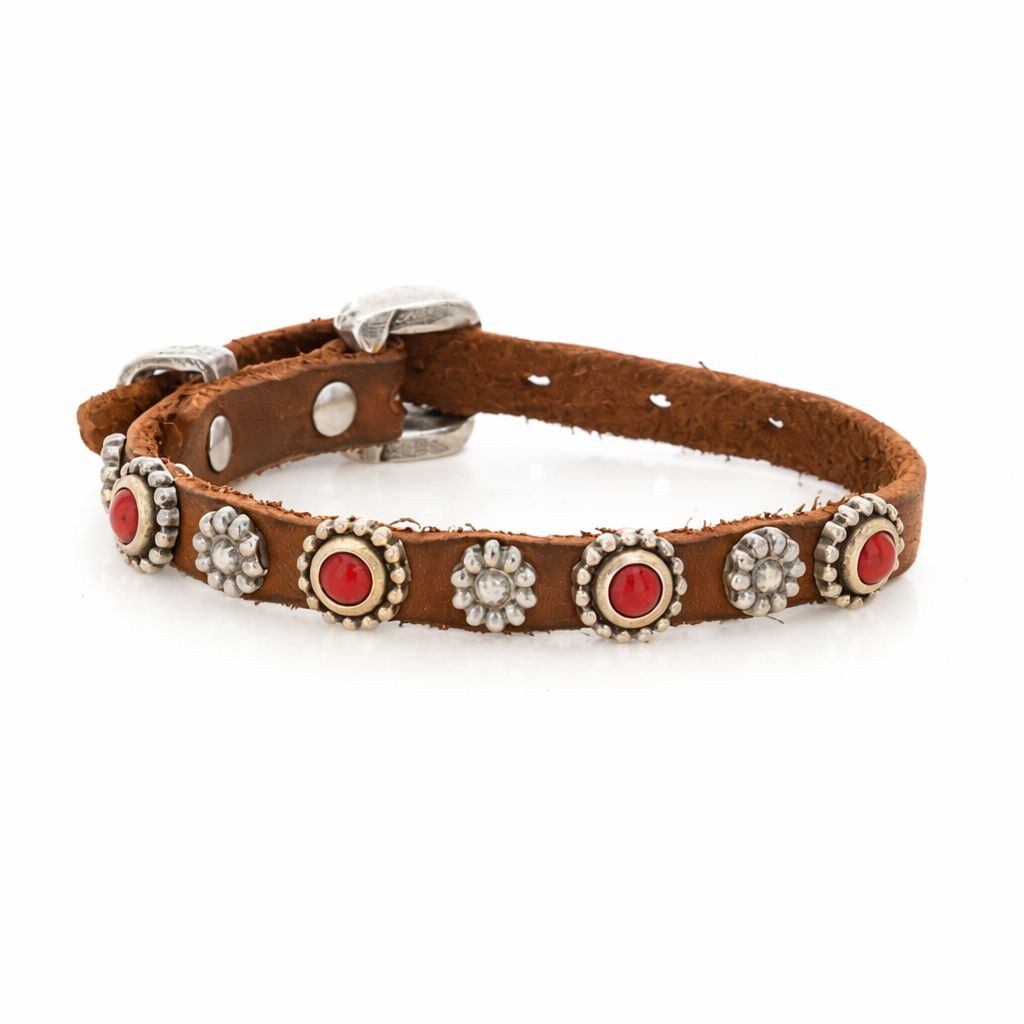 Bracciale Classic in pelle Campomaggi C003390ND X3077 Cognac