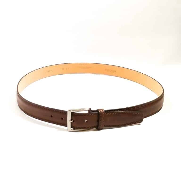 Cintura in Cuoio da uomo C102CUO MARCAPUNTO testa di moro