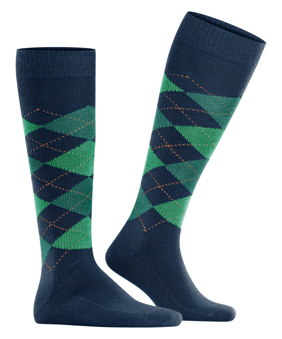 Calzino lungo da uomo Burlington PRESTON 21713-6187 Navy