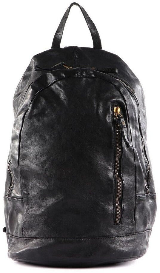 Zaino in pelle Campomaggi C021530ND X0001 nero