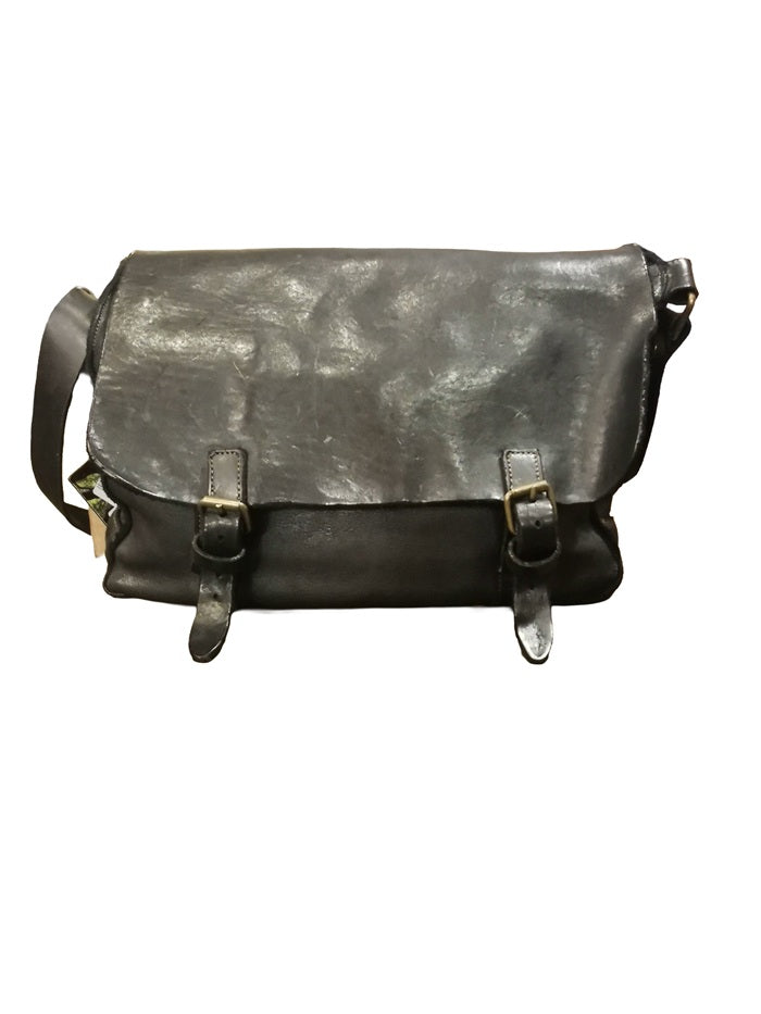 Cartella/borsa in pelle Pelletteria Allegrini Filippo 1098 Nero