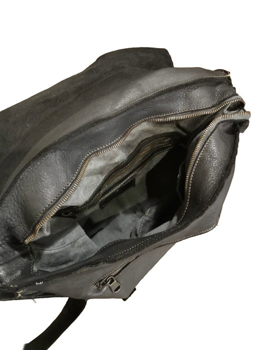 Cartella/borsa in pelle Pelletteria Allegrini Filippo 1098 Nero