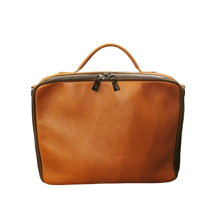 Cartella da lavoro in pelle Bruno Rossi R330 Brandy
