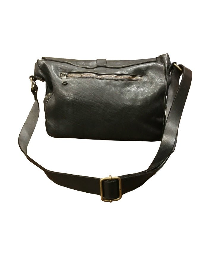 Cartella in pelle Pelletteria Allegrini Filippo 1596 Nero - Pelletteria Allegrini