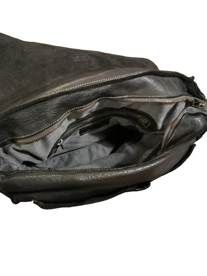 Cartella in pelle Pelletteria Allegrini Filippo 1596 Nero - Pelletteria Allegrini