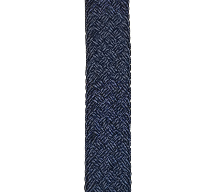 Cintura elasticizzata con rifiniture in pelle Pelletteria Allegrini Filippo 6191STOCK avio