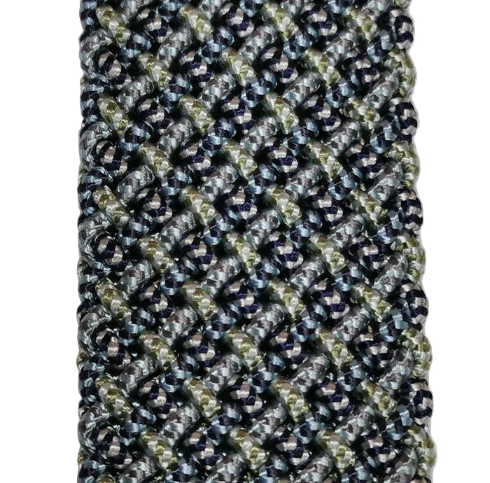 Cintura elasticizzata Pelletteria Allegrini Filippo SR055 turchese