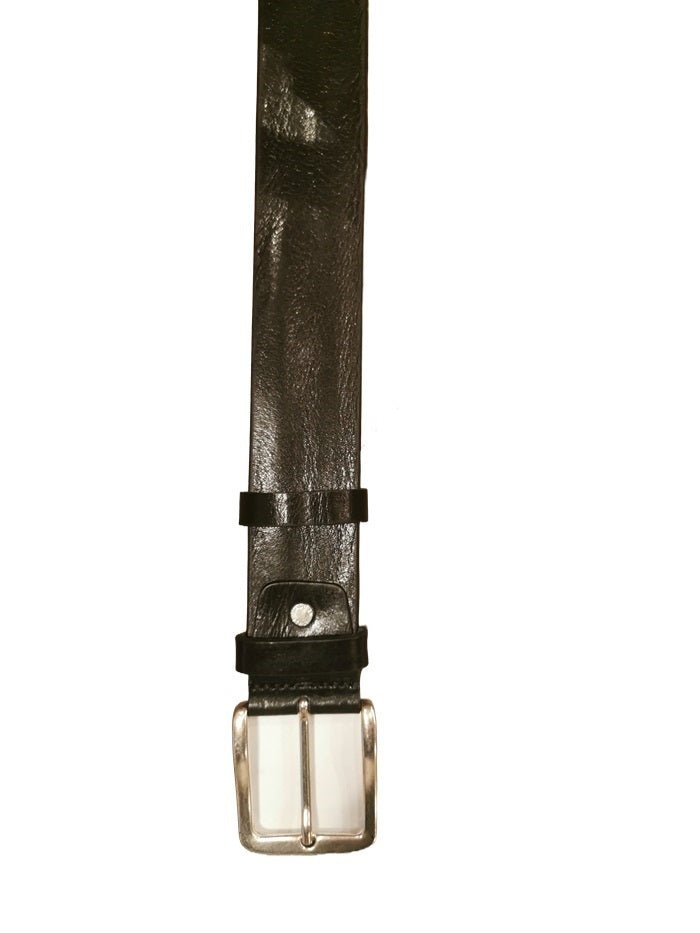 Cintura in Cuoio Pelletteria Allegrini Filippo 280/40L Nero - Pelletteria Allegrini