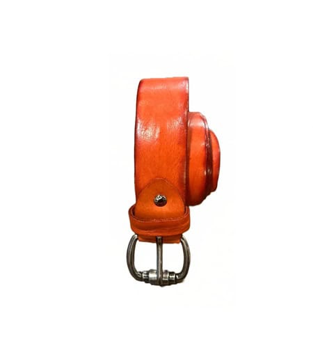 Cintura in cuoio Pelletteria Allegrini Filippo C8951 ciliegia