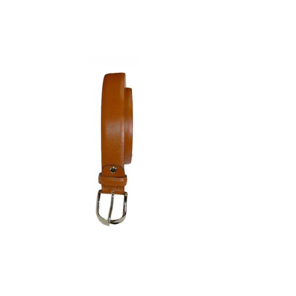 Cintura in pelle con fibbia arrotondata Pelletteria Allegrini Filippo 5102 Cuoio