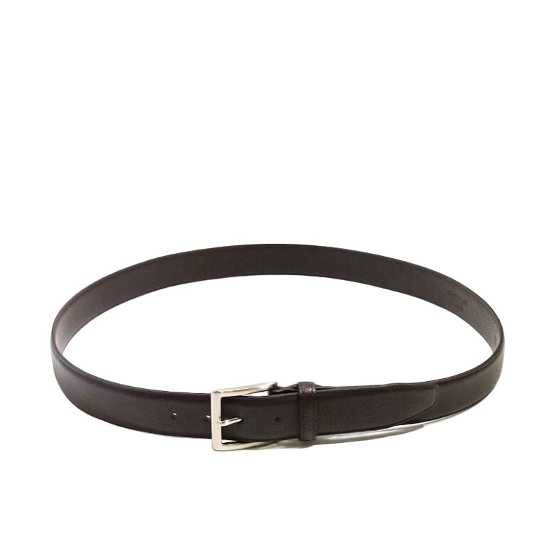 Cintura in pelle di cervo da uomo C102CER testa di moro