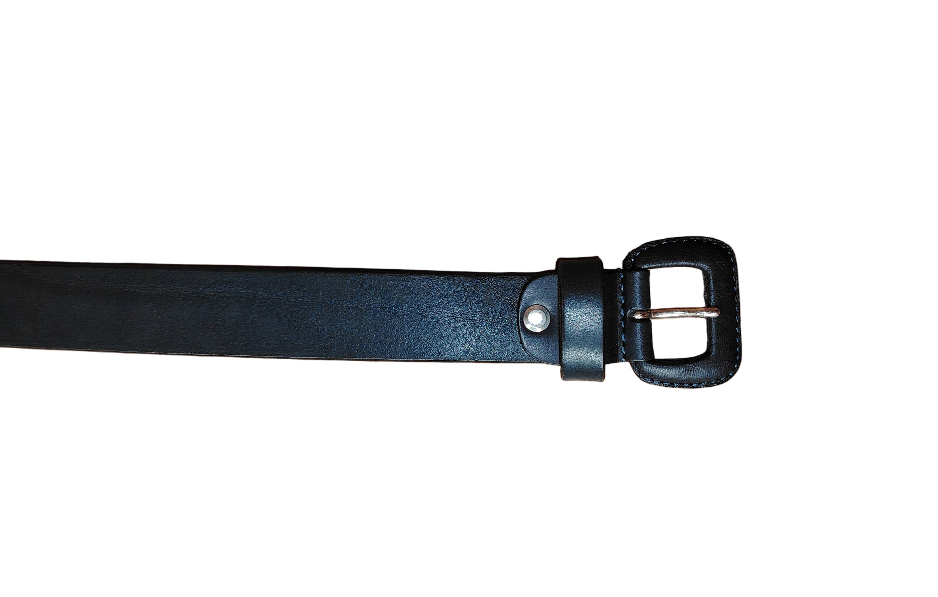 Cintura in pelle donna Pelletteria Allegrini Filippo 1821/30 blu