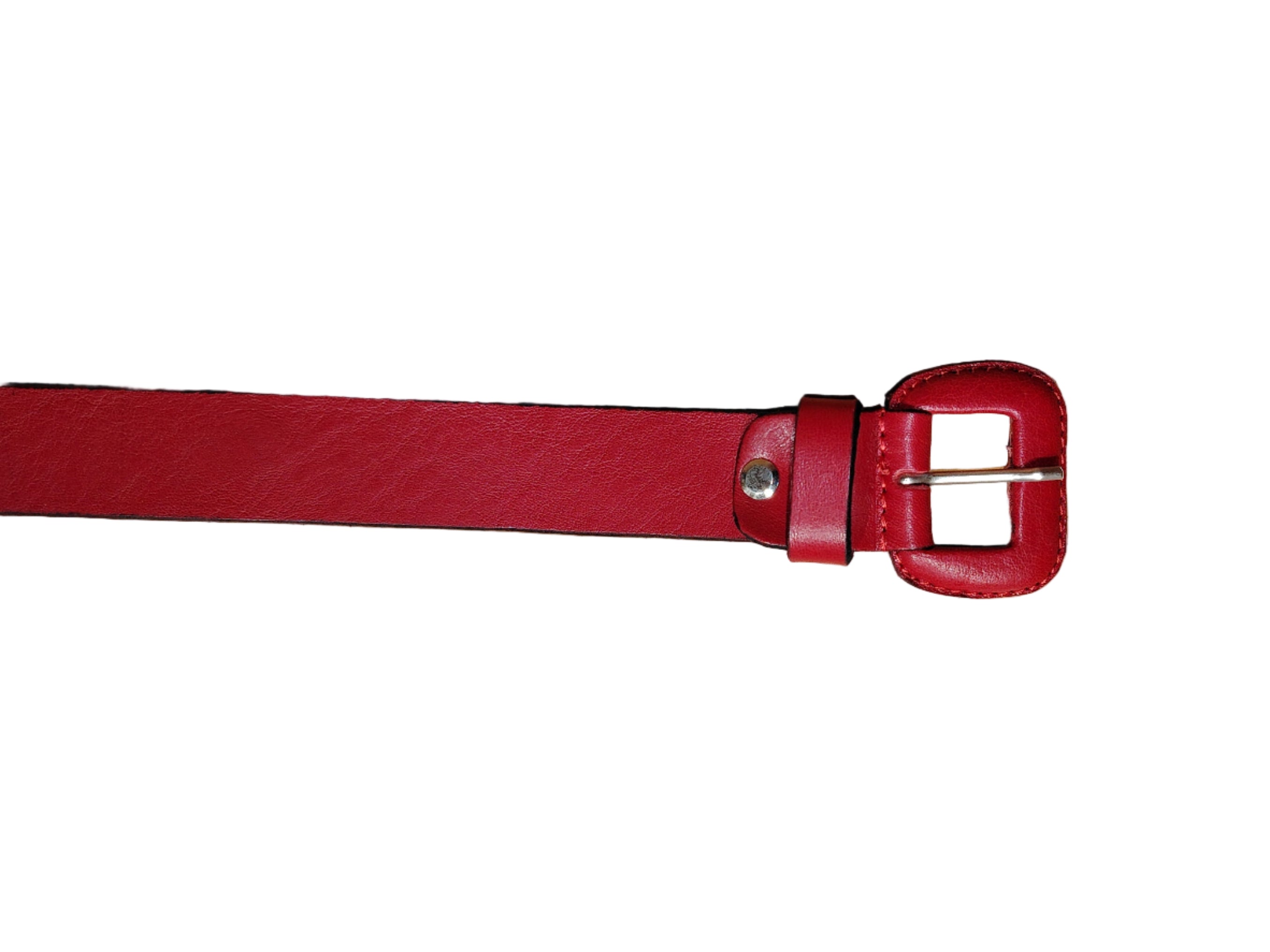 Cintura in pelle donna Pelletteria Allegrini Filippo 1821/30 rosso