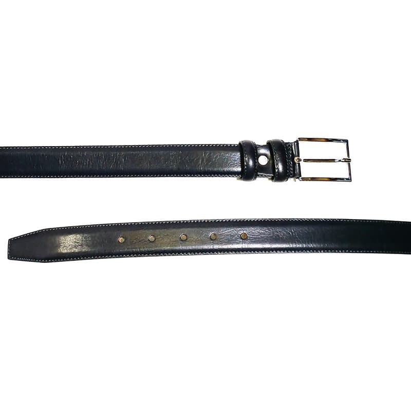 Cintura in pelle Pelletteria Allegrini Filippo 059/30OF blu