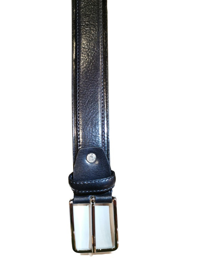 Cintura in pelle Pelletteria Allegrini Filippo 089/35 blu